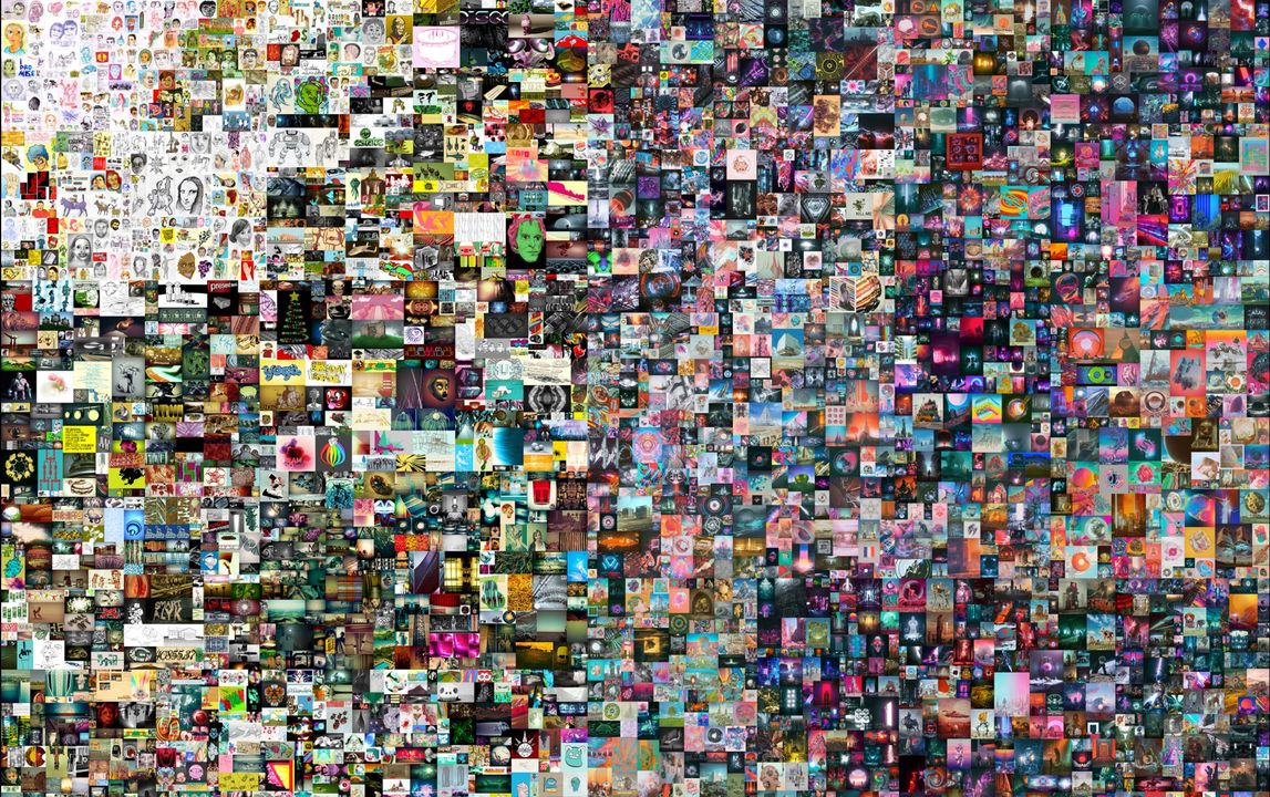 Collage de Beeple, Tous les jours : Les 5000 premiers jours – ©Beeple