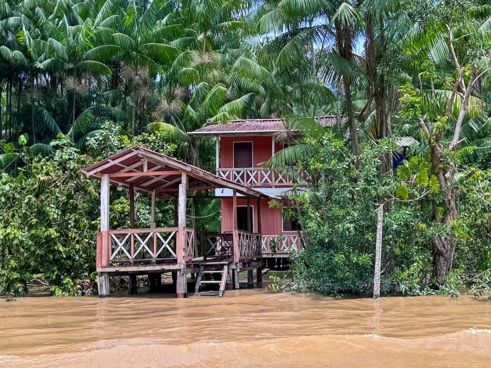 Maison ribeirinha (c) Dany Neves pour Station Amazonie
