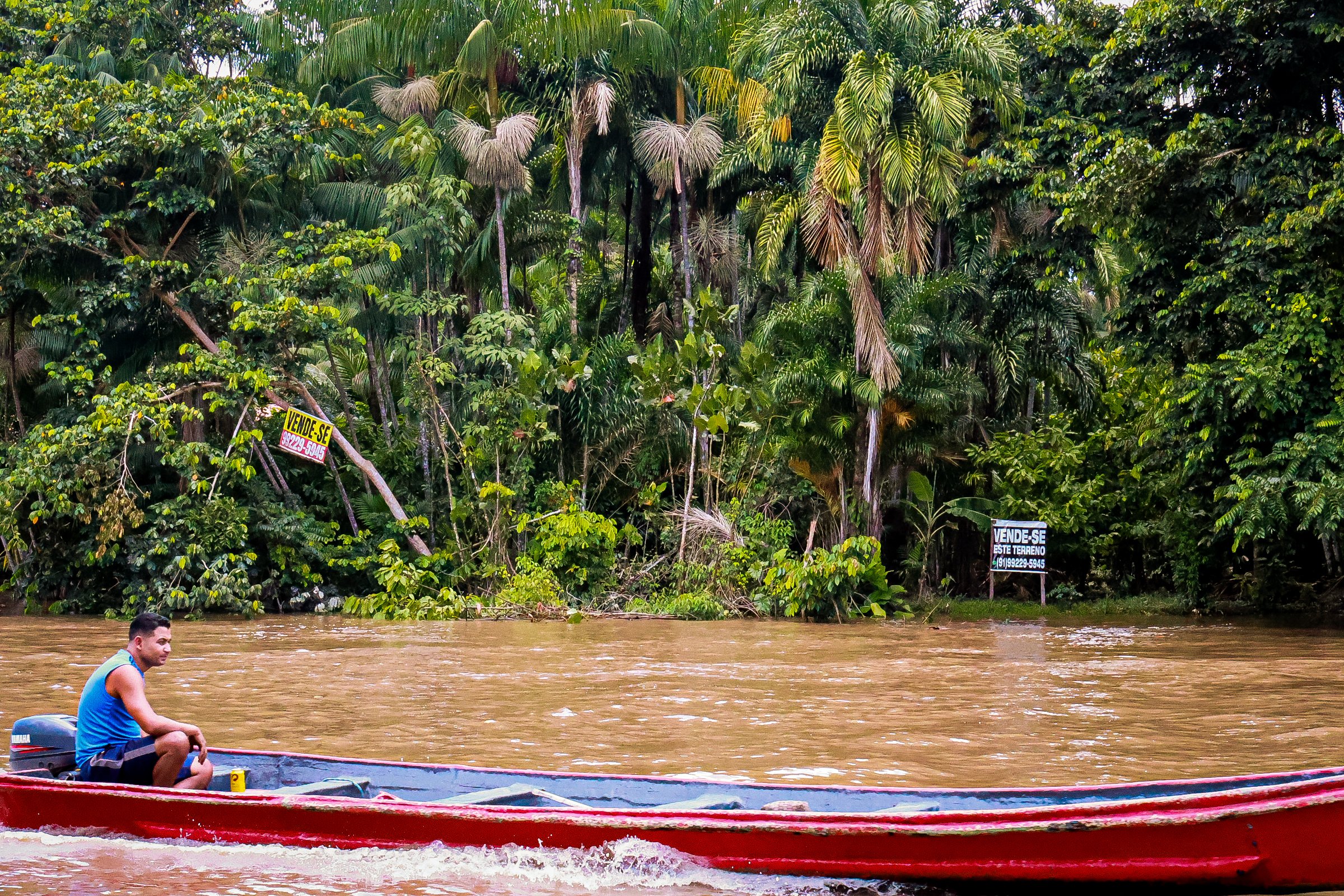 Terrains à vendre, en face de la chocolaterie de Dona Nena, une opportunité ? (c) Dany Neves pour Station Amazonie
