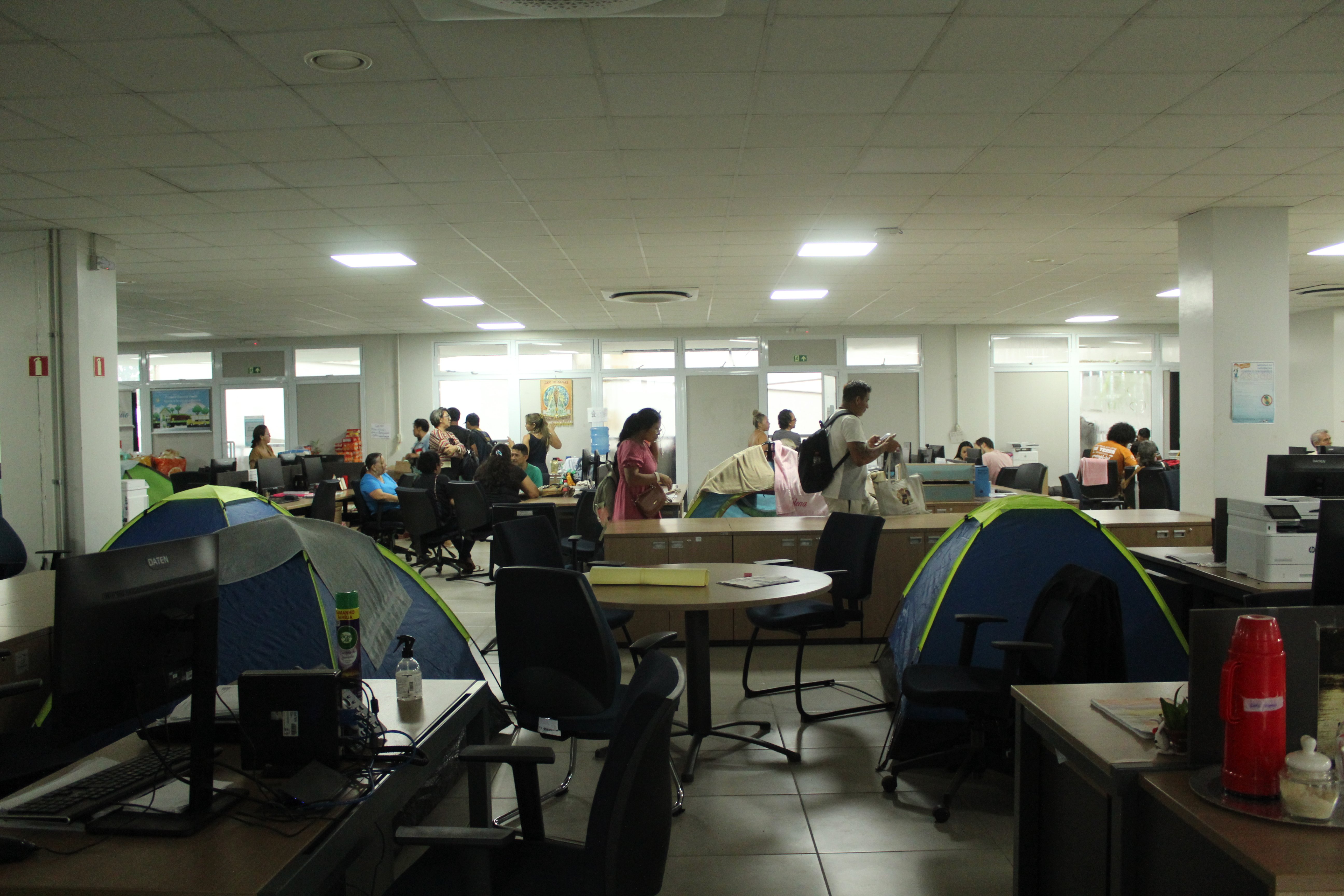 Les bureaux de la SEDUC occupés (c) Nathalia Almeida