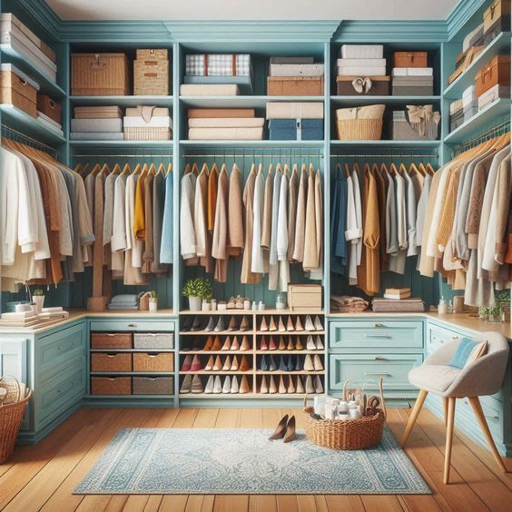 Le dressing de mes rêves (only sur Pinterest by now😆)