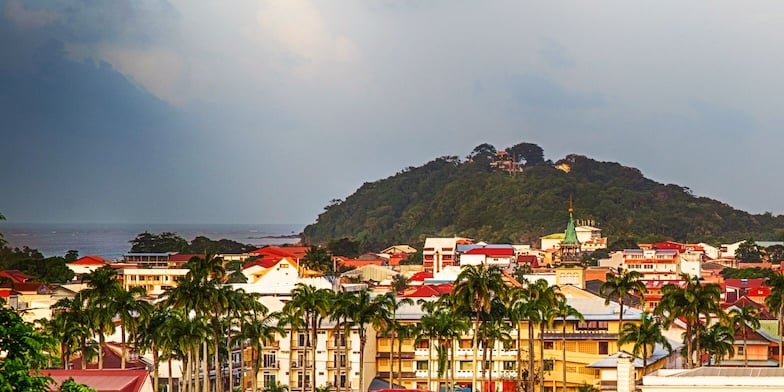Cayenne, la capitale de la Guyane (c) M. Haddaui