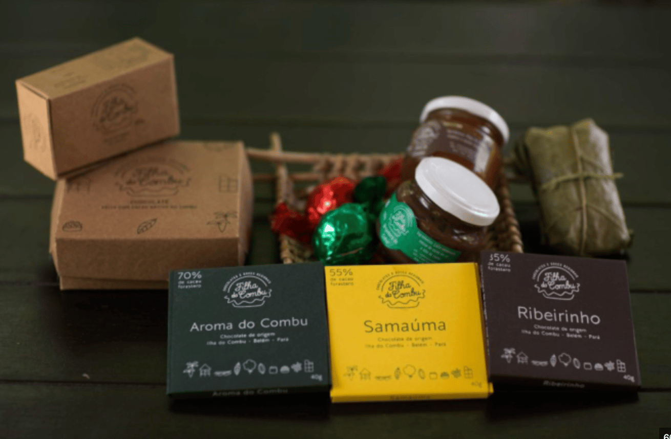 Les plaquettes de chocolat de la chocolaterie (c) Filha do Combu