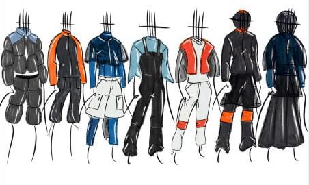 Line-up de la collection Point NEMO réalisé par Victor Menges