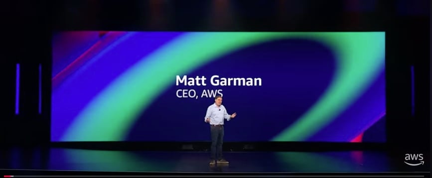 Matt Garman, CEO d'AWS, présente la stratégie de l'hyperscaler