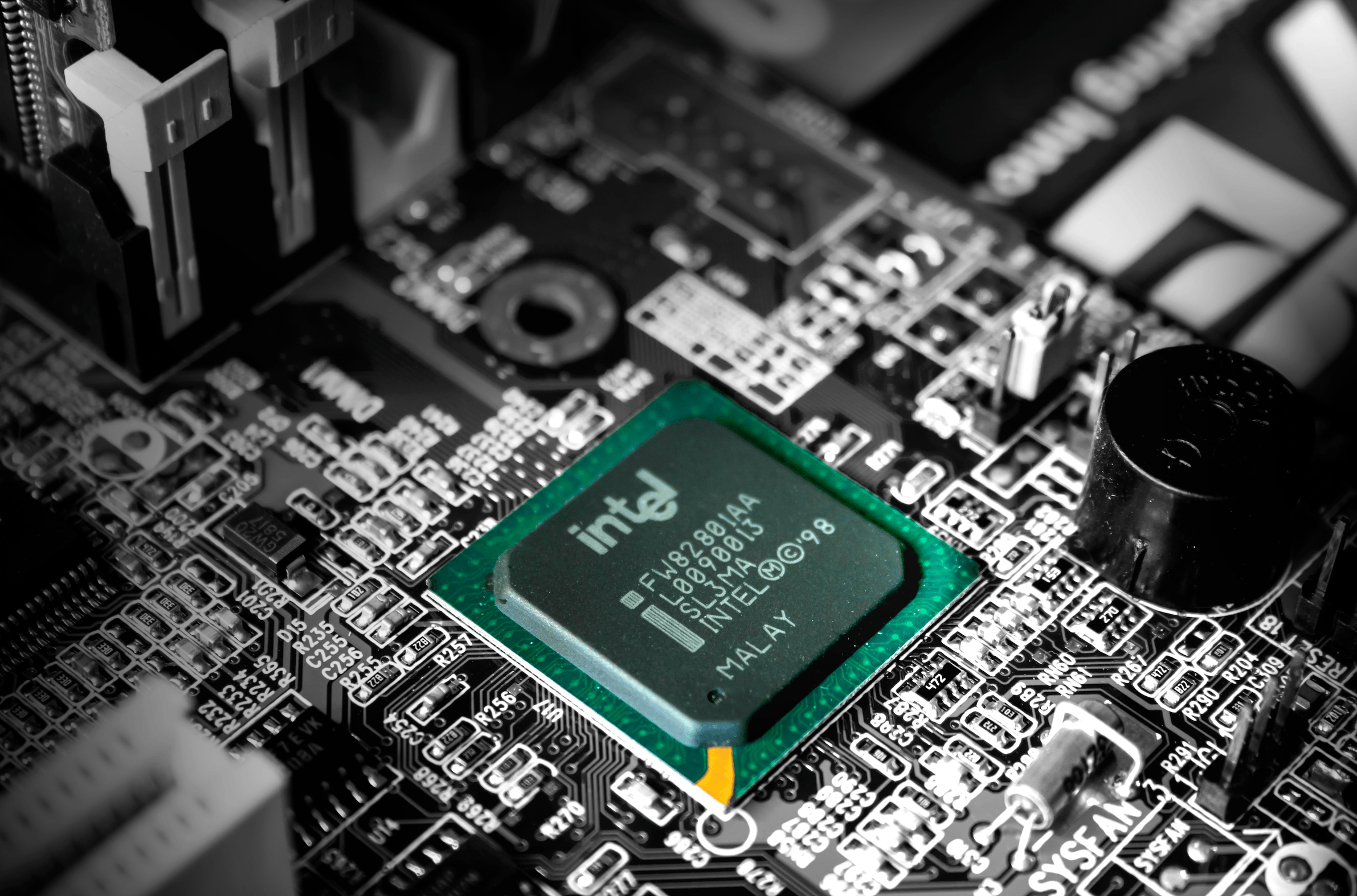 Au coeur de cette maxi-affaire, les microprocesseurs vendus par Intel © Unsplash