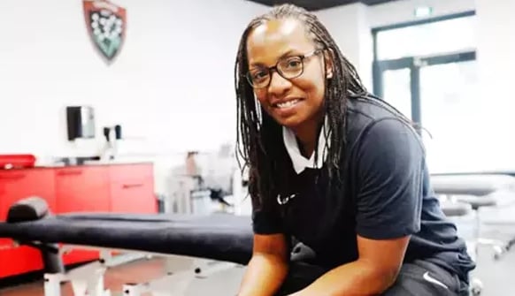 Sandrine Agricole, kiné du RCT