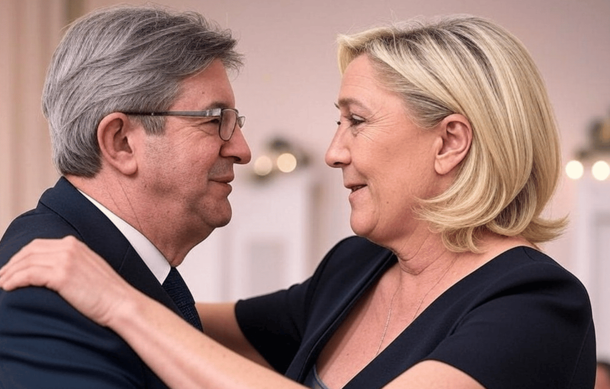 Photomontage généré sur X par Raphaël Grably (@GrablyR), Rédacteur en chef adjoint web de BFM Business 