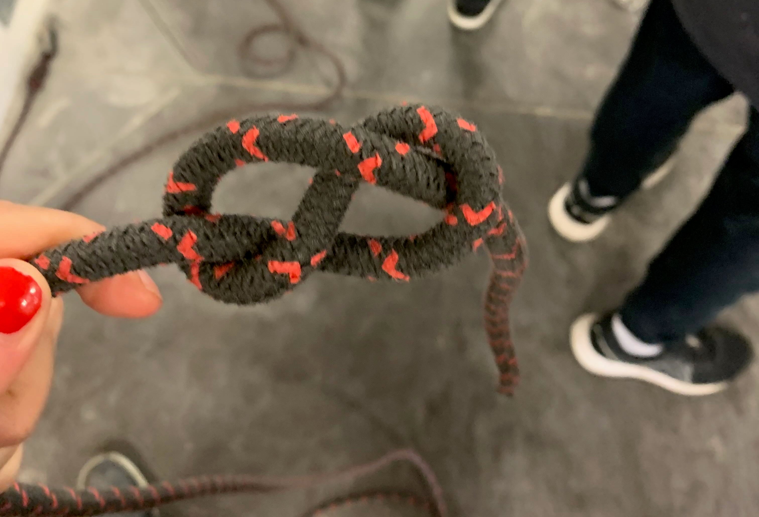 Noeud en huit, Nantes, novembre 2022