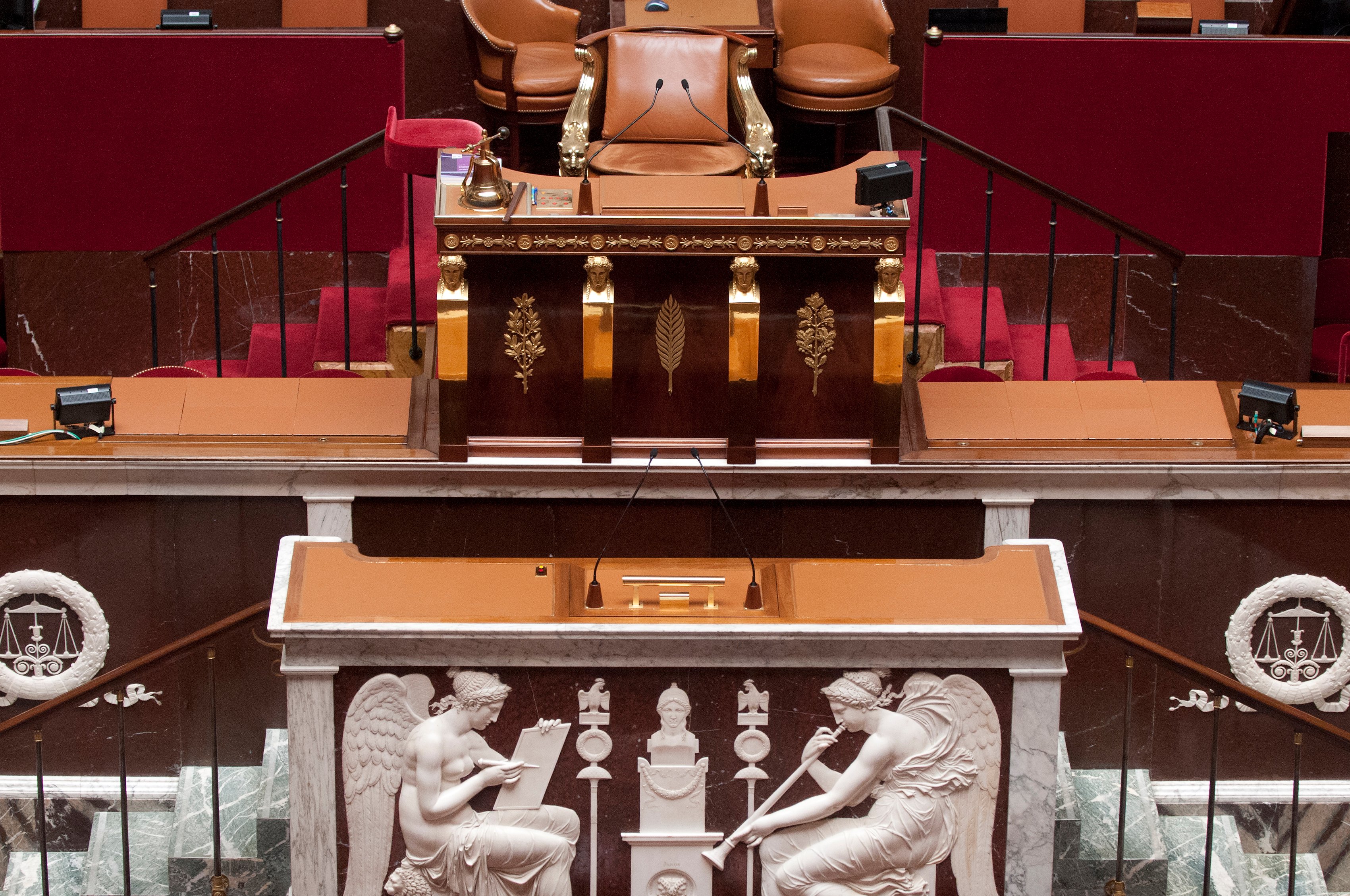 Le Perchoir de l'Assemblée Nationale © Assemblée Nationale