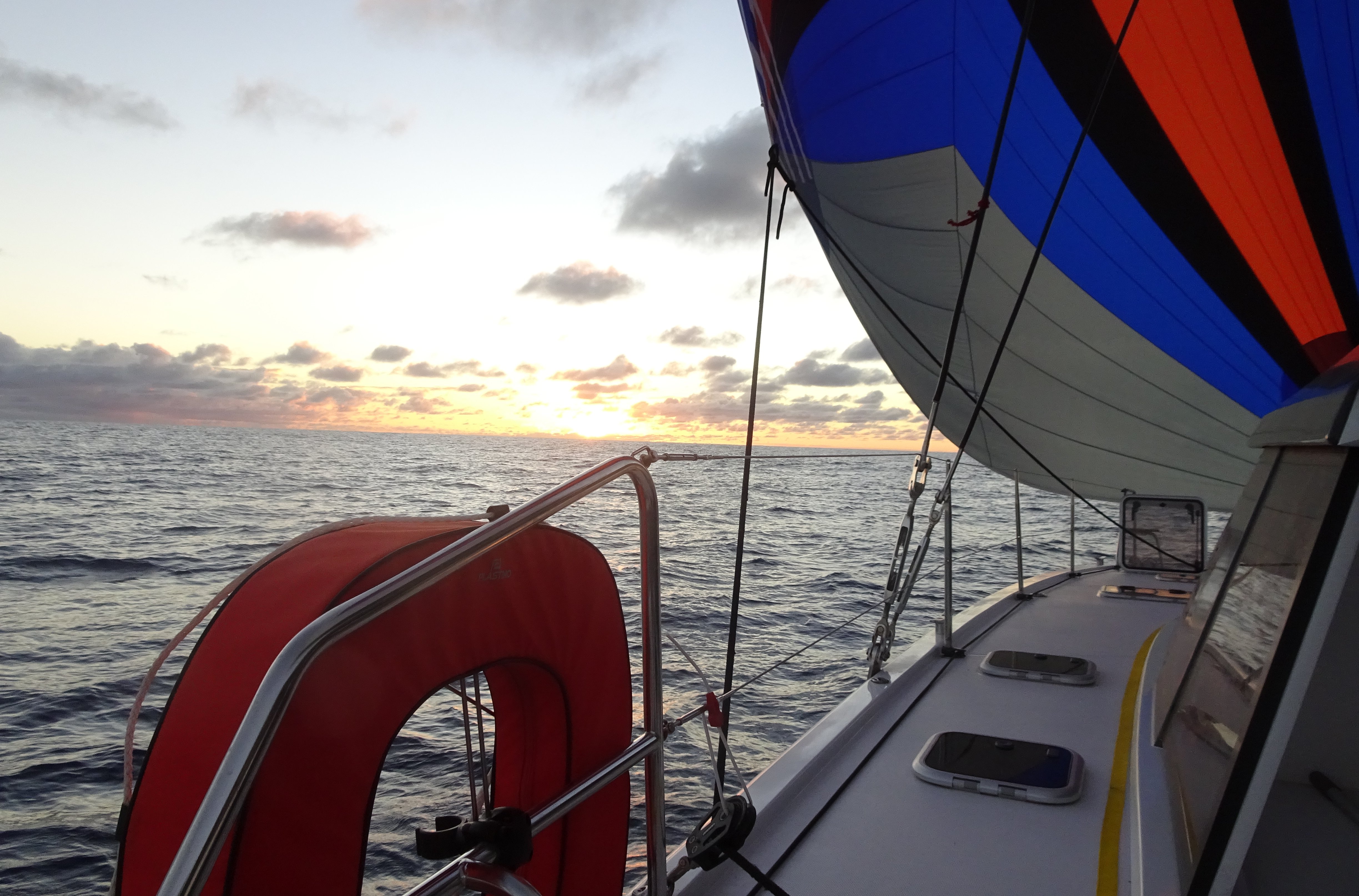 Pendant la transatlantique (© Quentin Maillard)
