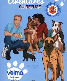 Aventure au refuge, Velma la chienne policière, Laura P.Sikorski et Judy, Dragon d'or, 6,95€