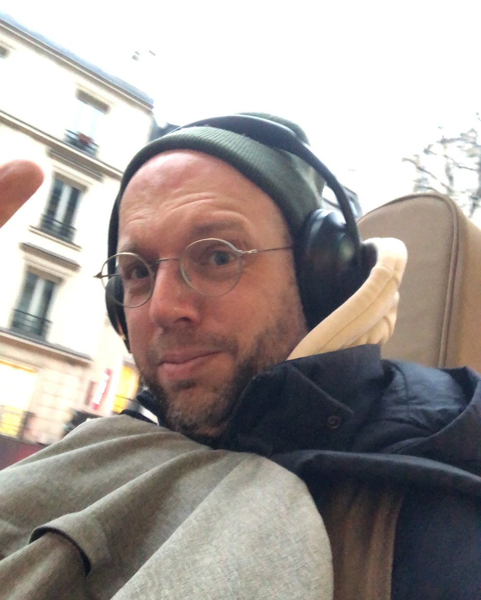 En route pour le studio