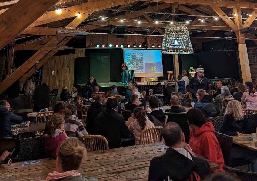 Soirée bingo. Je vais pas mentir, j’étais à fond.