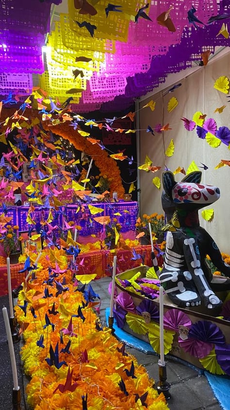 Autel pour les animaux, Cholula, Etat de Puebla, Mexique (Agathe Drouot--Chary)