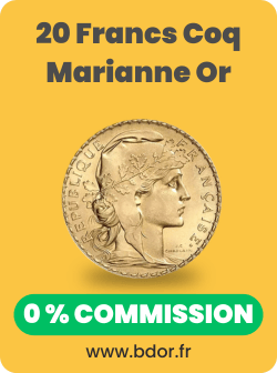20 Francs Coq Marianne Or Gold