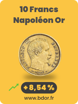 Pièce d’or 10 Francs Napoléon Tête Nue 