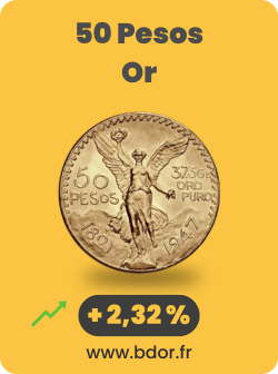 50 Pesos Or Gold