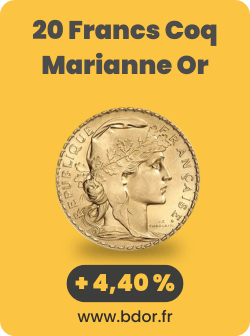 20 Francs Coq Marianne Or Gold