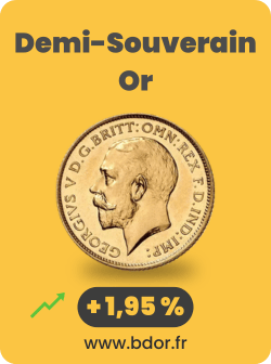 Demi-Souverain Or Gold