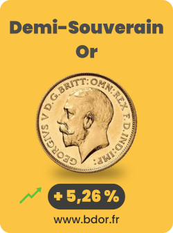 Demi-Souverain Or Gold