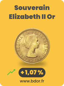 Souverain Elisabeth II Or Gold