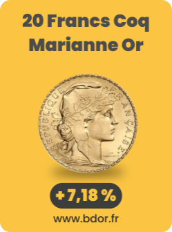 20 Francs Coq Marianne Or Gold