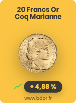 Pièce d’or 20 Francs Coq Marianne Gold