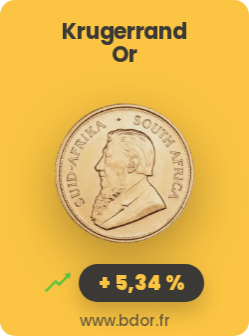 Pièce d’or Krugerrand 