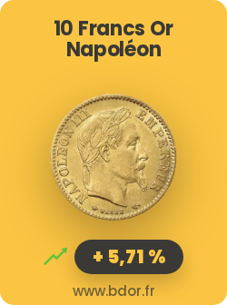Pièce d'or 10 Francs Napoléon Lauré Gold