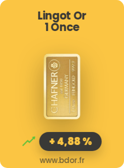 Lingot d'Or Once Gold