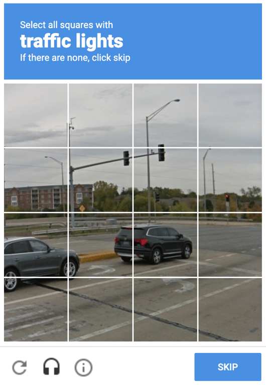 Système de Captcha Google
