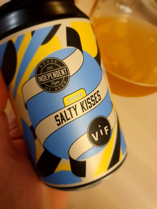 Salty Kisses, la gose de Vif x Independant House  