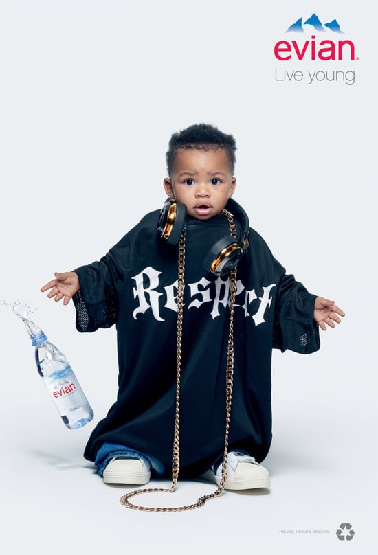 "Live Young", "Vivons Jeune", la campagne Evian créée par BETC,  