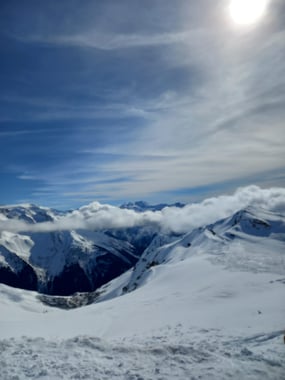 Encore deux jours pour profiter de ce magnifique panorama ! Elle est pas belle la vie ?