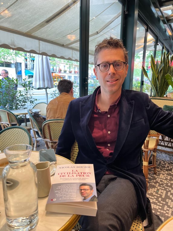 Nicolas Bouzou, auteur de "La Civilisation de la peur", aux éditions XO. 