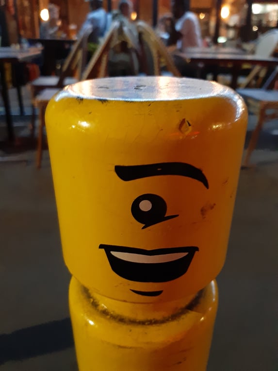 Oeuvre du CyKlop (aka Olivier D'Hondt) dans les rues de Montreuil - juillet 2023