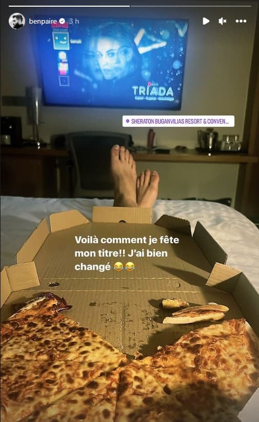 Mais puisqu'on vous dit qu'il a changé ! Benoît Paire le soir de son titre à Puerto Vallarta - Mexique