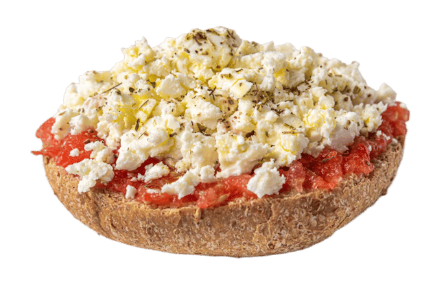 Un dakos, du tzatziki et des olives : un régal