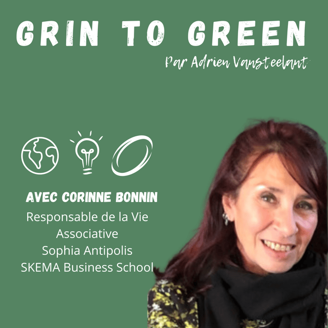 11eme épisode de Grin to Green w/Corinne Bonnin🎙