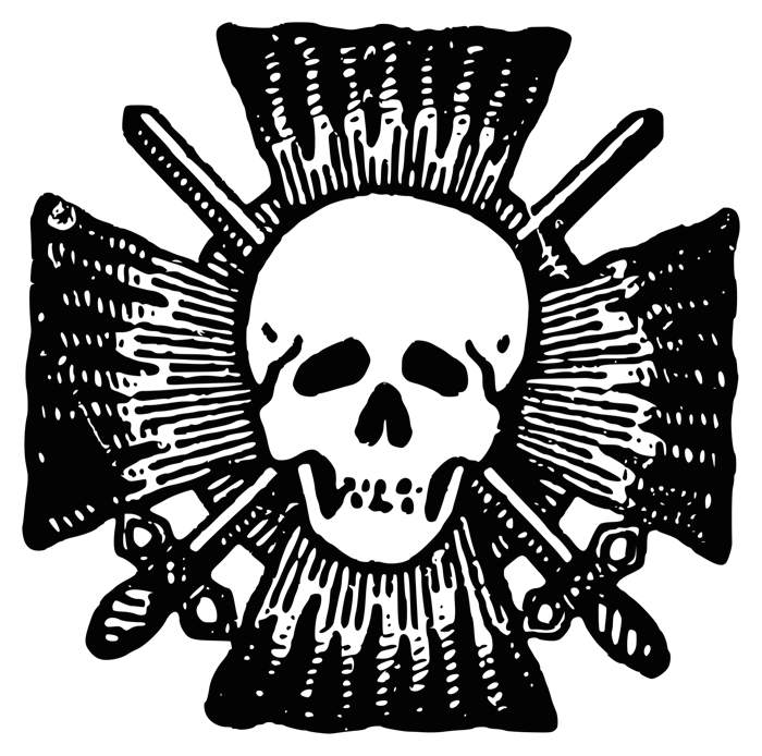Le sympathique (sarcasme) logo des Croix-de-Feu
