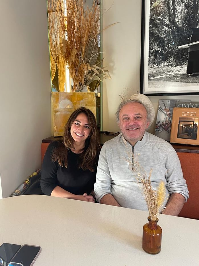 Sandra Encaoua et Gérard Clech