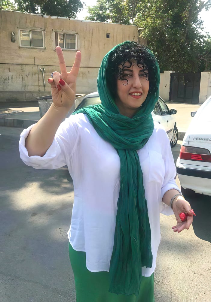 Narges Mohammadi © Abaca