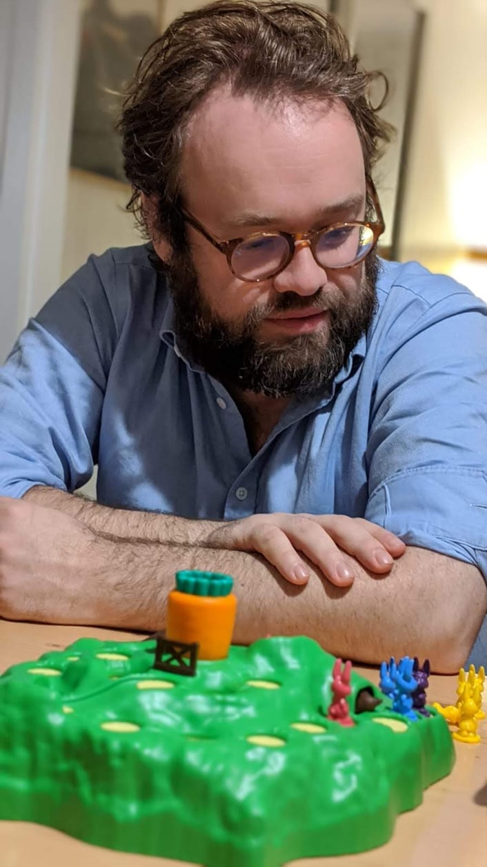 Le légendaire "Croq Carottes" en premier plan.