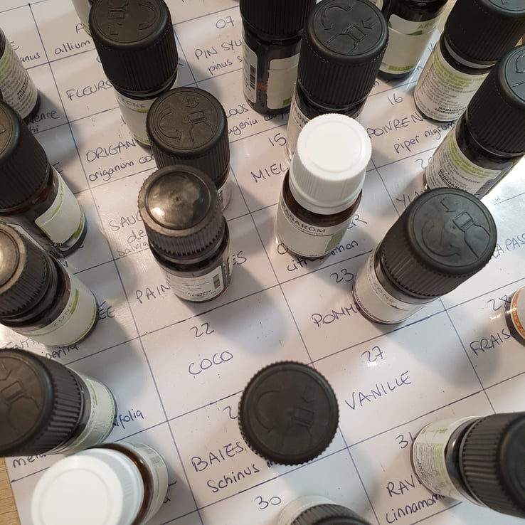 Le loto des odeurs, version DIY