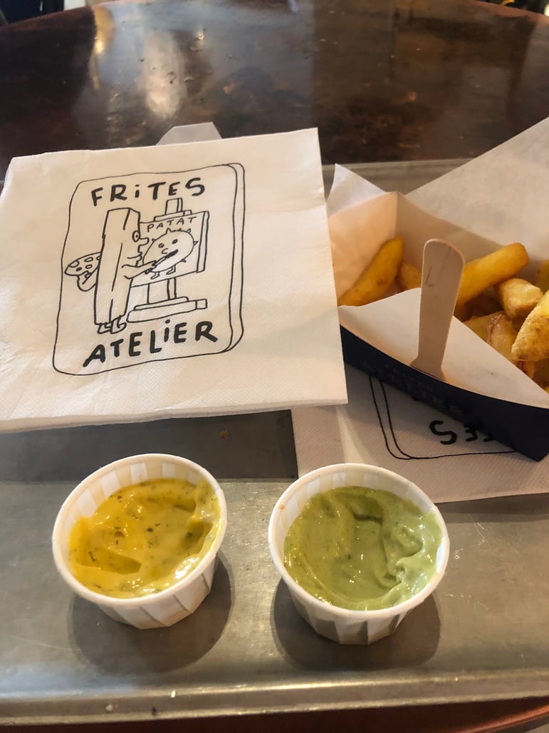 Frites Atelier (le nom est à chier, mais les frites sont inoubliables)