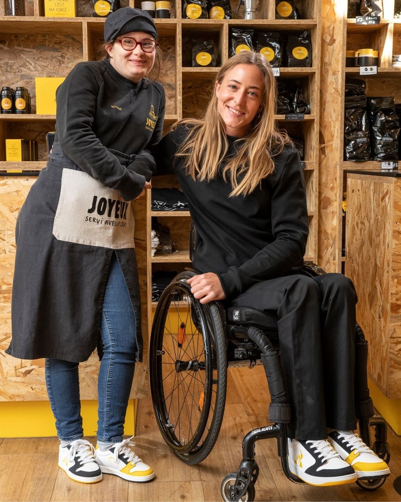 Charlotte Fairbank, championne de tennis fauteuil en tête d'affiche pour cette collaboration