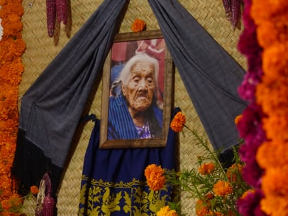 Doña María Salud Ramírez Caballero, Mama Coco - Santa Fe de la Laguna, Michoacán