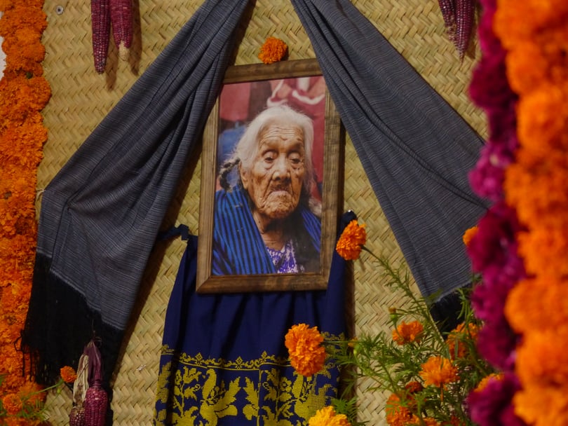 Doña María Salud Ramírez Caballero, Mama Coco - Santa Fe de la Laguna, Michoacán