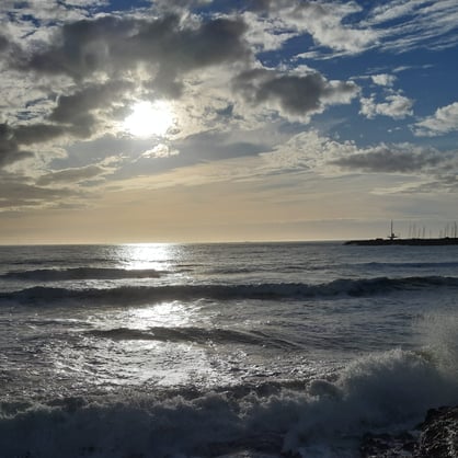 Ma contribution à l'effet Waouh : Soir d'automne à Pornichet - 28 octobre 2022